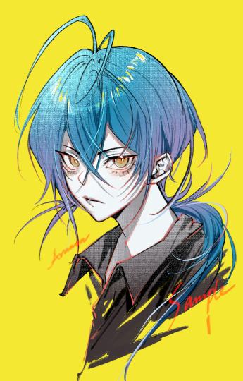 是赤尾晶！画了妹宝☺️🌹