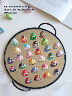 这波色彩算是让KIKI幻影玩明白了！
炫彩缤纷、梦幻闪耀的K