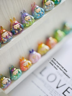 这波色彩算是让KIKI幻影玩明白了！
炫彩缤纷、梦幻闪耀的K