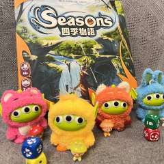 上手简单,越玩越好玩的并且美术画风超赞的卡牌对战桌游,四季物