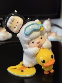 太可爱了😍
质感真的蛮绝～
大娃的质感，只要一个盲盒的钱�