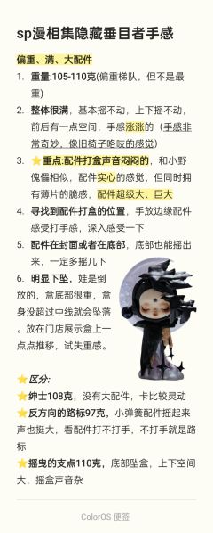 sp新品“双黑”隐藏手感分享

“双黑配置”
漫相集系列隐藏