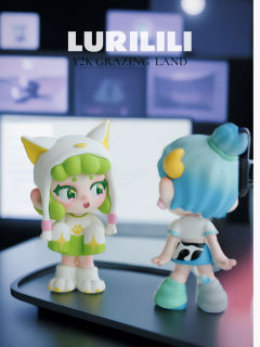 很酷的Y2K女孩璐粒粒
适合电竞人桌面搞一套～