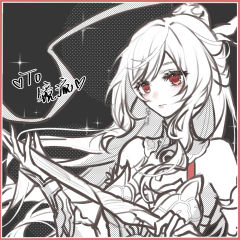 昨晚一下肝了四张，我可太有实力了
是赛博签绘单色草胸像~