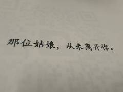 
“我照亮了月族的黑夜，那谁来照亮我呢？”

『苍兰诀』——