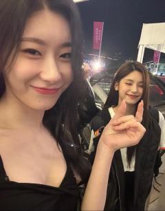 超鸡好看的闺头
＃kpop＃itzy＃黄礼志＃李彩领＃cp＃