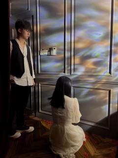 不要回去！不要回去！
我会在未来等你！
极光，保佑我再次见到