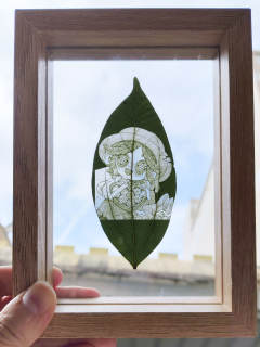 第五人格园丁艾玛树叶雕刻画