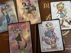 今天新上的“小马国女孩”
宣传的时候，我觉得还好，拆卡瞬间惊