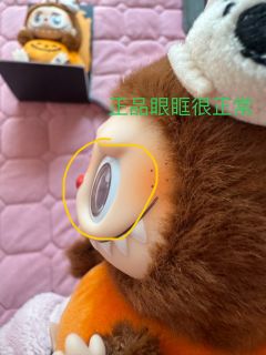 上周在平台收了两只南瓜拉布布,不对比没感觉,一对比细节差不要