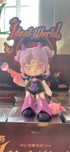 和百无的梦蝶一样，这个紫色的调色很喜欢，果断爱了