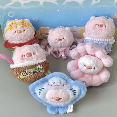 

🎁✨动物市集甜宝小猪系列甜宝水族馆毛绒盲盒来啦！✨🎁