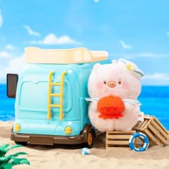 

🎁✨动物市集甜宝小猪系列甜宝水族馆毛绒盲盒来啦！✨🎁