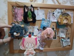 今天整理房间翻出来我以前做的手工，好幸福(ˊ˘ˋ*)♡，顺便