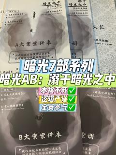 📖剧本名：溺于暗光之中(沉溺于暗光之中)
®️发行方：玖伍