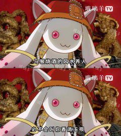 用魔法少女小圆的画风打开甄嬛传！
魔圆的世界观和甄嬛传莫名适