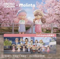 寻找独角兽 【端盒】molinta城市漫步系列盲盒爆米花妹妹
