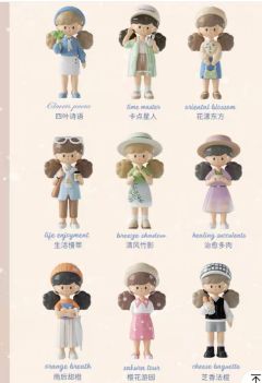 寻找独角兽 【端盒】molinta城市漫步系列盲盒爆米花妹妹