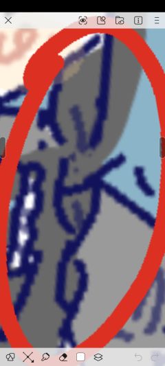 救命，养了快一周了才发现我oc有个小麻花辫。。。。
之前的稿