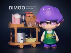 DIMOO又出新系列啦~这次的系列叫社会大学,各种职业造型都