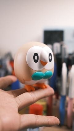 真的超级无敌可爱，可爱到尖叫！
木木枭yyds，南小鸟我爱死