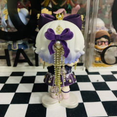 圆舞曲
根据娃主要求改的
娃主不想要白纱的就换成紫色蝴蝶结流