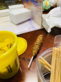 纯纯的手工场景 duckoo冬日系列
用的肥鼠的背景板 一直