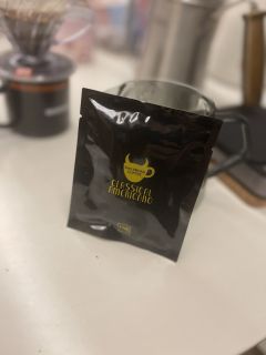 这款挂耳放的时间有点久了
是意大利进口豆国内磨粉分装 
真的