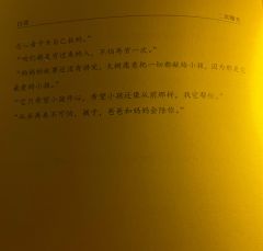 “爸爸虽然废了一条腿，但拼了命也会送你出去。”
“花花 不怕