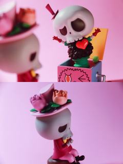 谁说雷娃不能粉粉嫩嫩！labubu小骷髅💀我给你安排的妥妥