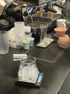 这家值得冲一下！豆子很新鲜
88度去冲煮，1:10粉水比做冰