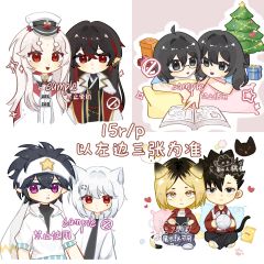 有无老师互绘啊(;∀;)，，
画风如图