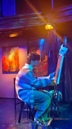 沉浸式观演光影剧《禁忌的色彩》，现在的剧场真是越来越卷了，上