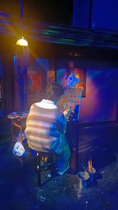 沉浸式观演光影剧《禁忌的色彩》，现在的剧场真是越来越卷了，上