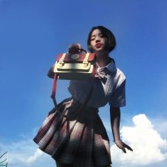 漂亮！用来搭红格裙绝了！