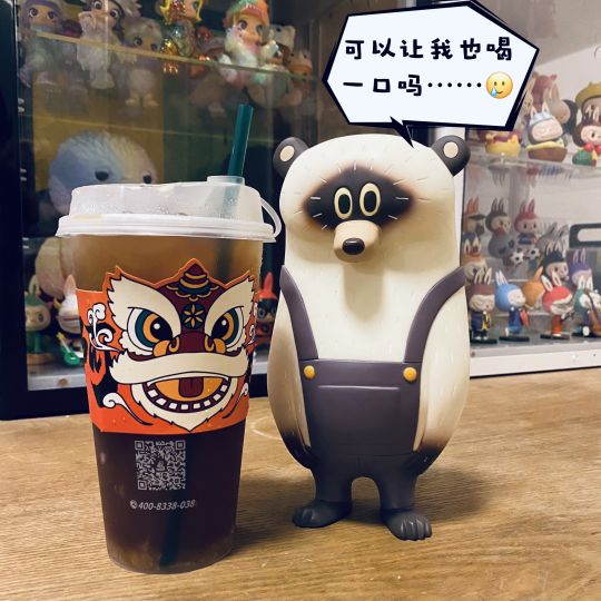 這次的配色看起來更呆萌了！有種委屈好欺負的神情🤣🤣🤣！第一隻親生BG熊大娃，實物真的很棒！二手市場也不貴喜歡的快入手。