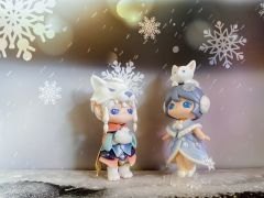 唯美的雪魔，底座是个小雪花❄️