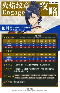 Engage 花月培养攻略一图流，剑弓双持闪避T