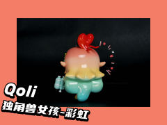 
涂装师：Qoli
作品名称：独角兽女孩-彩虹
创作思路：收