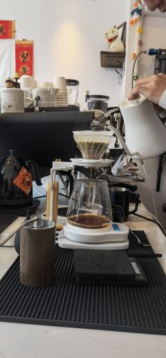 和新一的缘分是从他的特调外卖开始，也是第一次到店喝，就点了他