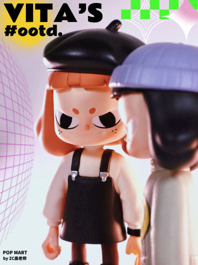 💥Vita‘sOOTD｜穿搭达人Vita上线！
👗一整套穿搭范例，12种不同风格
🛹Vita原来是这么潮的Coolgirl
💎这次还拆到了隐藏款。钻石配饰也太高级了吧！
🐶小伙伴CookieDog也被