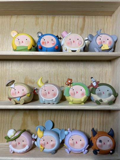 📙【记录】：常规一套 圆滚滚的好可爱！❤