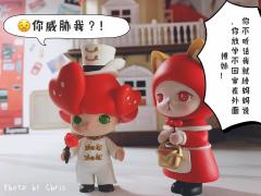 说到红色！非小红帽和玫瑰骑士莫属！姐弟配一脸哈哈哈！实在放不