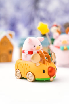 这个圣诞拍了好多娃~把最爱的三只猪都拍到了！也算圆满！