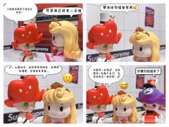 说到红色！非小红帽和玫瑰骑士莫属！姐弟配一脸哈哈哈！实在放不