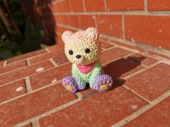 恐龙妹闭眼鹅噗噜噗噜草莓和柔彩小熊~春季这么好的季节适合吃甜