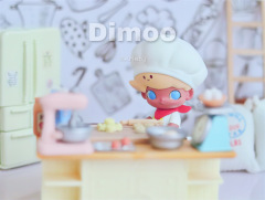 Dimoo社会大学系列的拍摄共用了11个场景，有许多细节和小