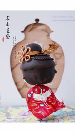 bunny生肖蛇🐍改造｜金玉华裳国风唐装
这款古风改娃作品