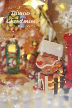 dimoo今年的圣诞偏可爱风，每款都是个小可爱。跟大家分享一