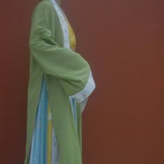 164cm/52kg/华为原相机
汉服:兰若庭此间春色
①